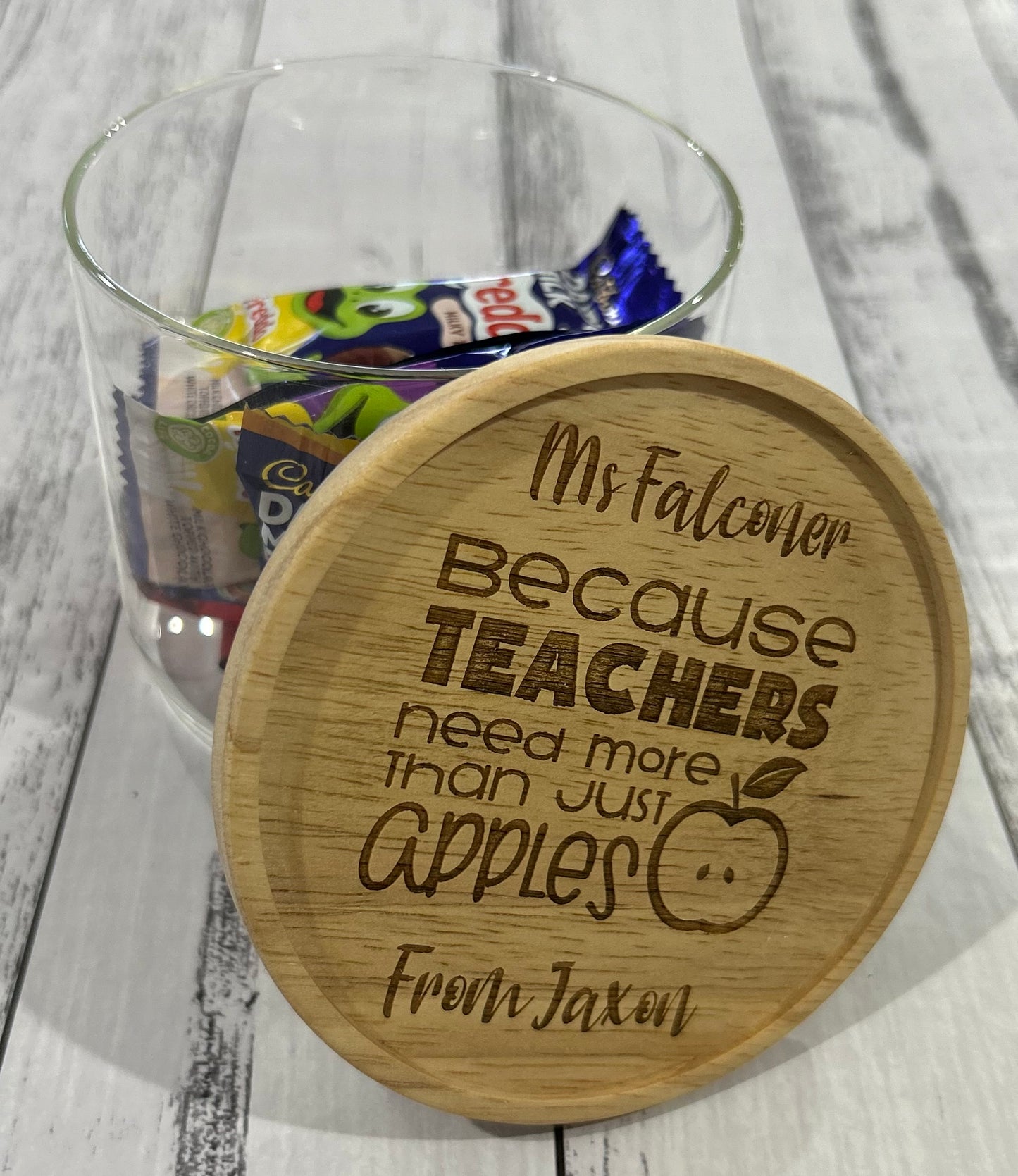 Personalised Lolly Jar