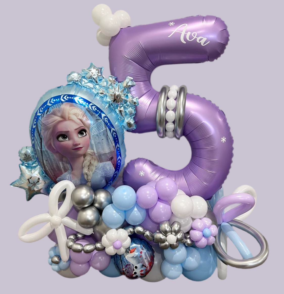 Frozen Deluxe Balloon Marquee