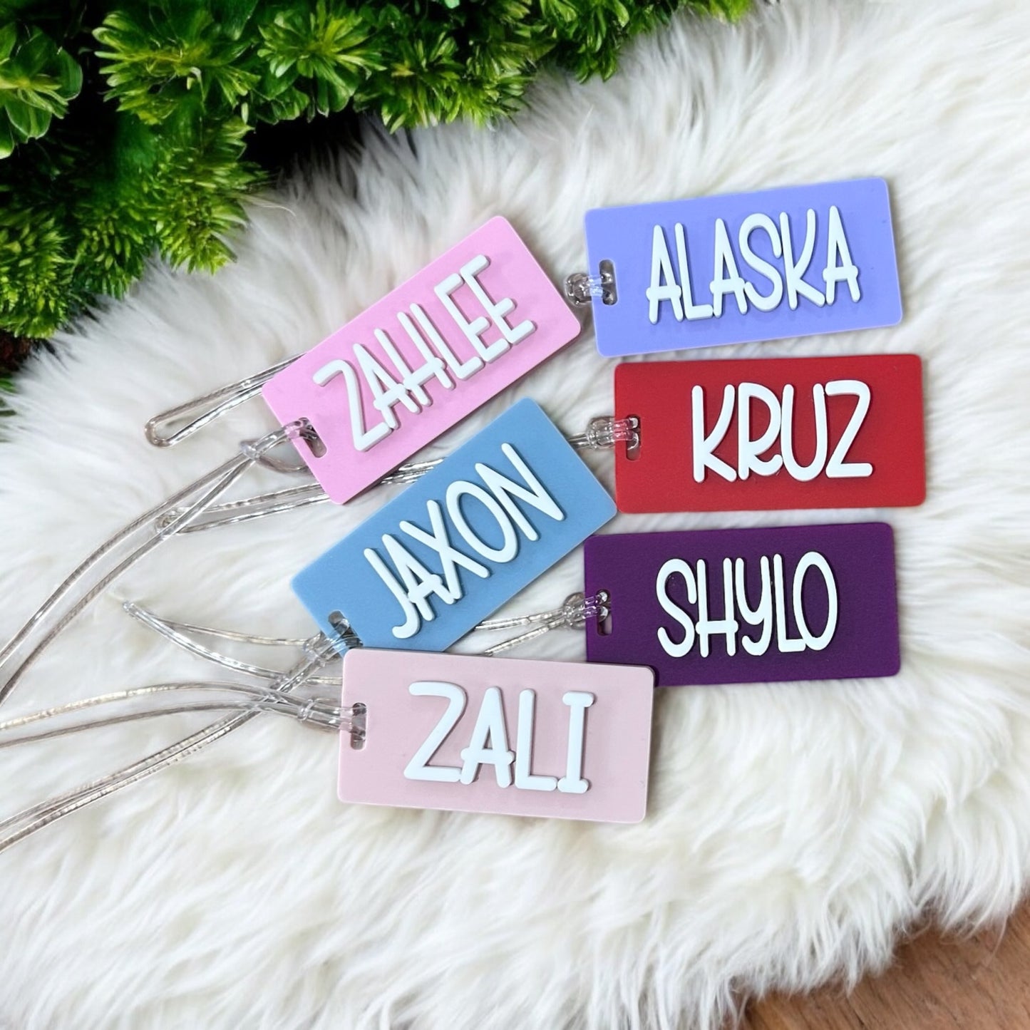Acrylic Bag Tag