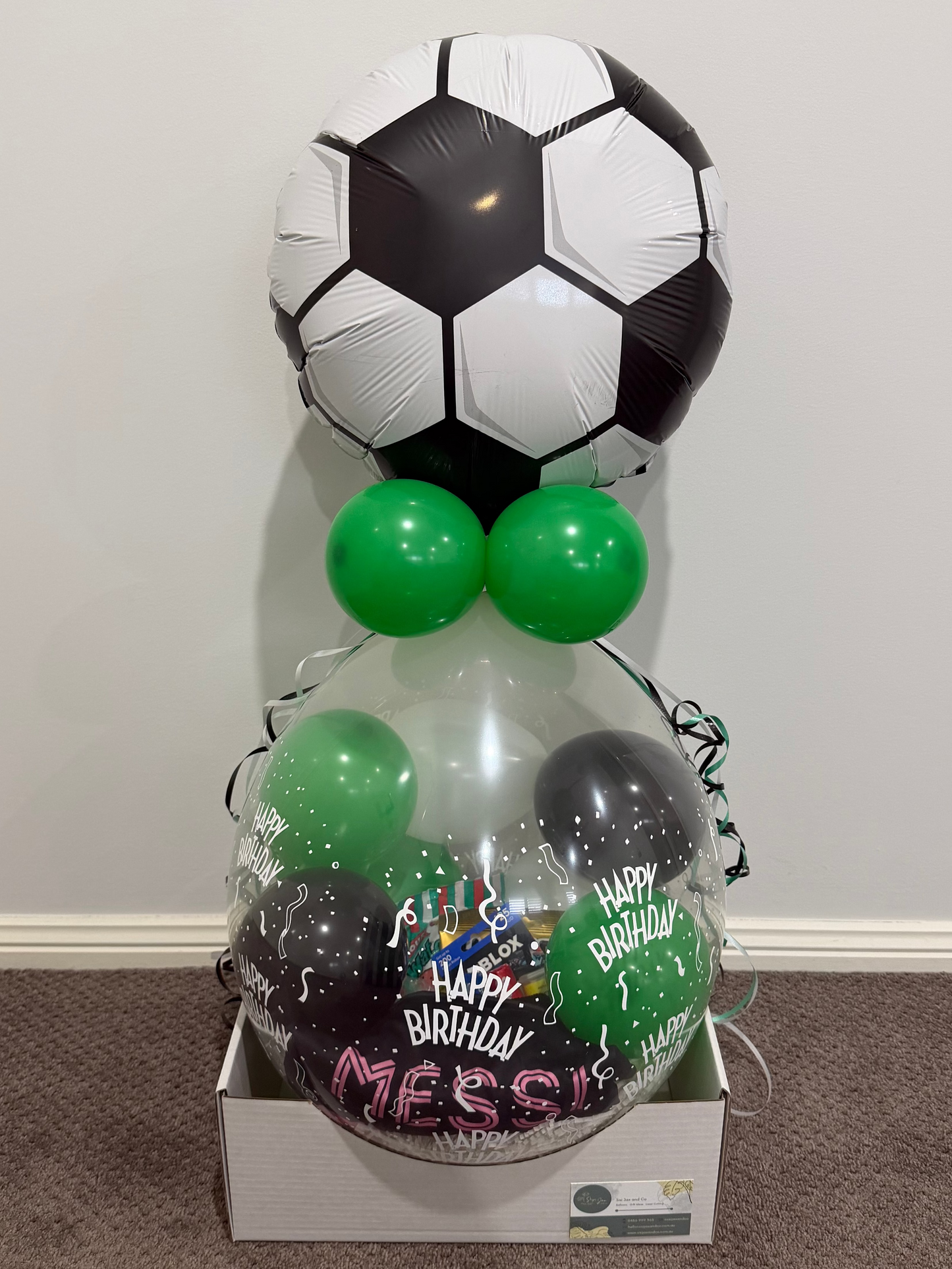 Birthday Bursting Balloon Gift 55