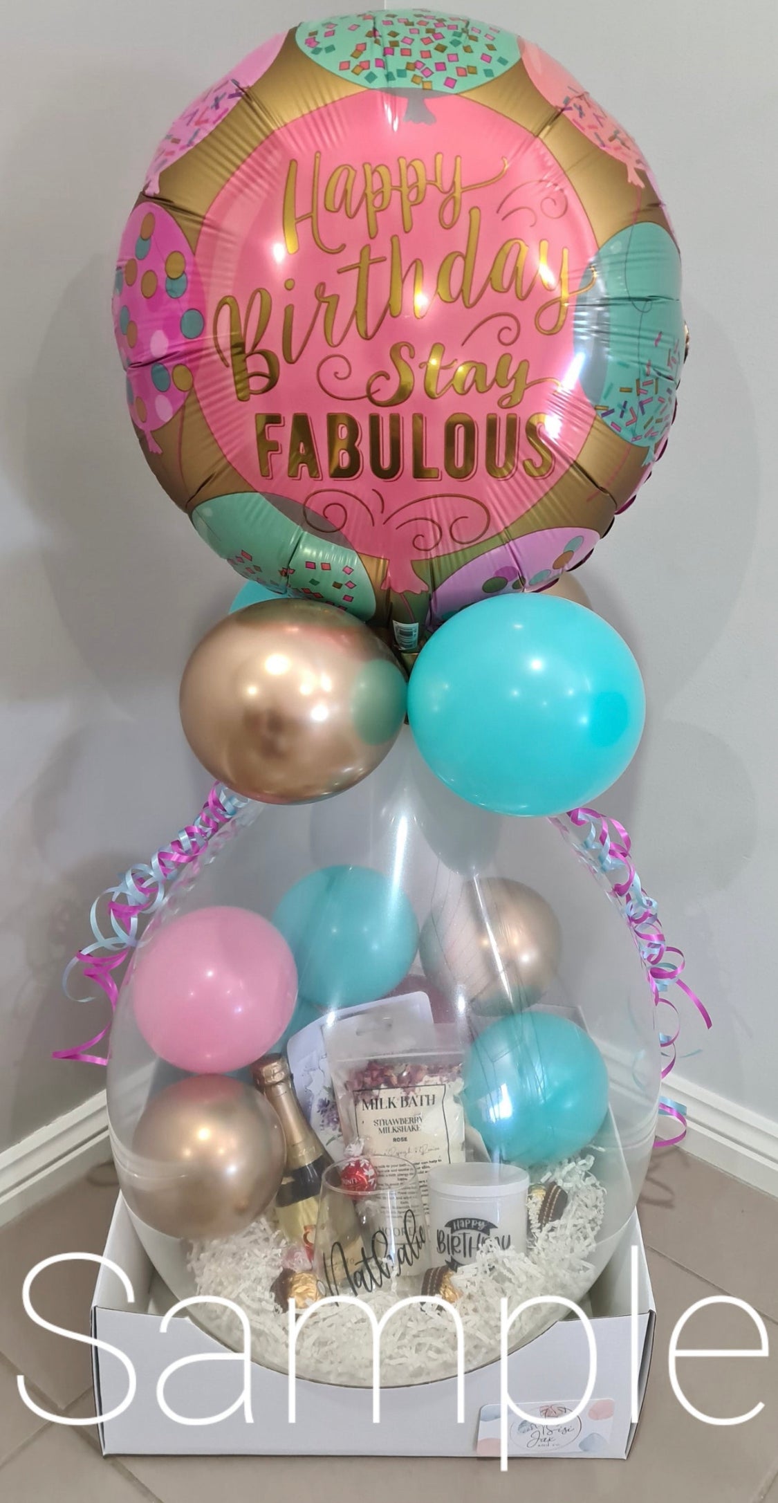Birthday Bursting Balloon Gift 168