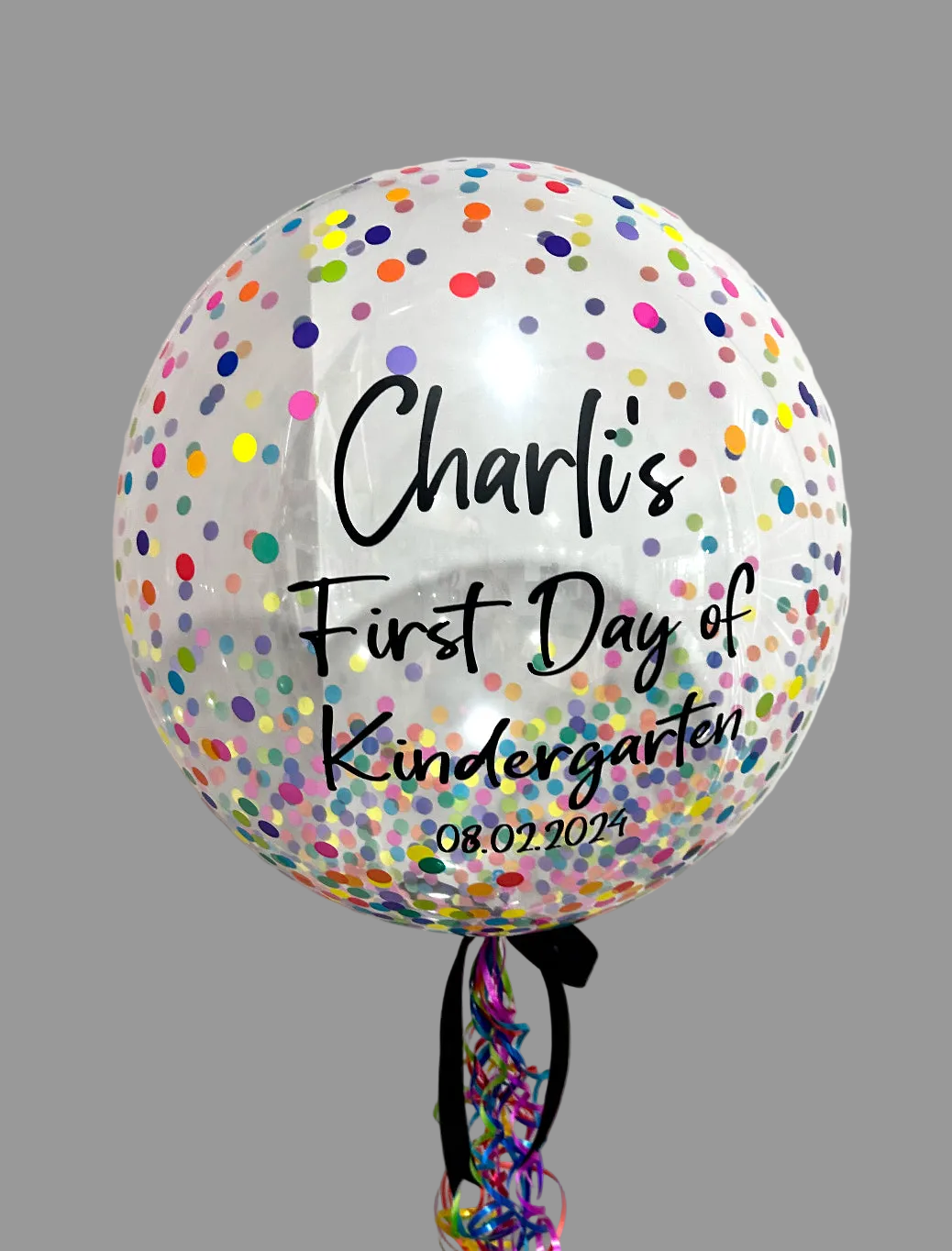 First Day of Balloon - Confetti