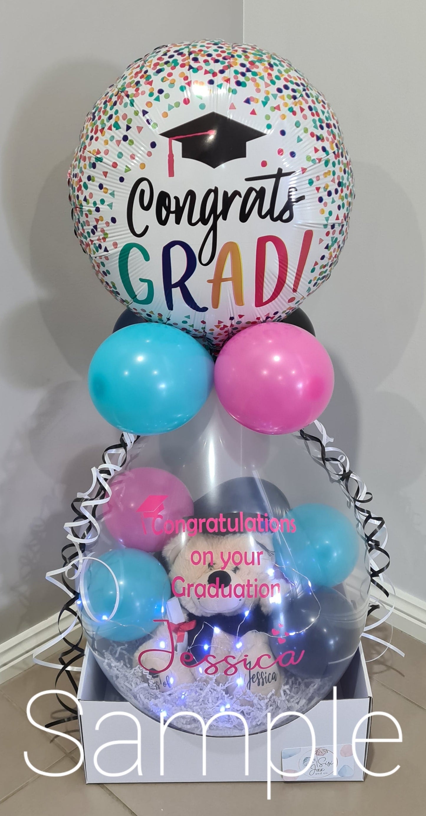 Grad Bursting Balloon Gift 4