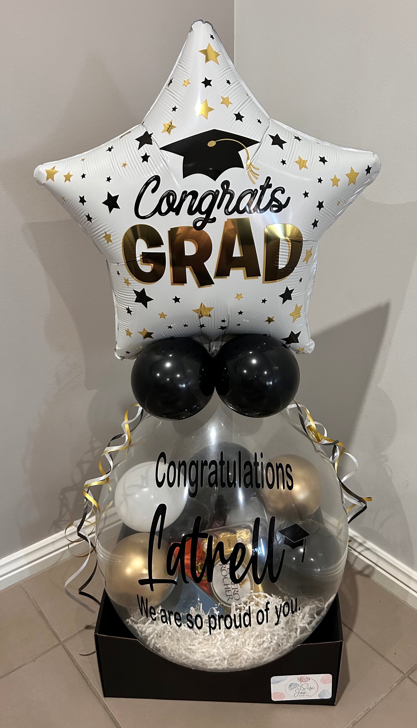 Grad Bursting Balloon Gift 7