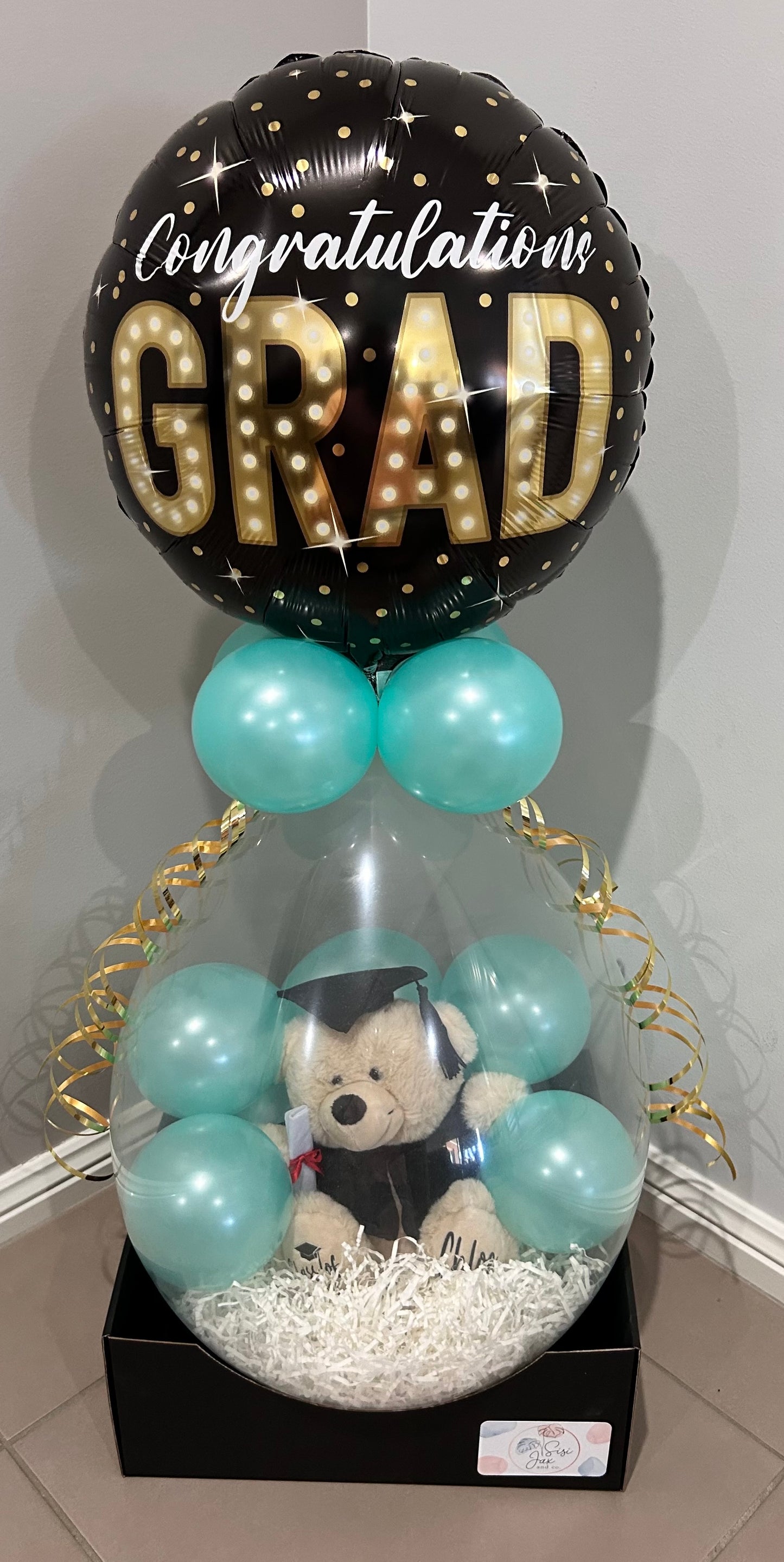 Grad Bursting Balloon Gift 8
