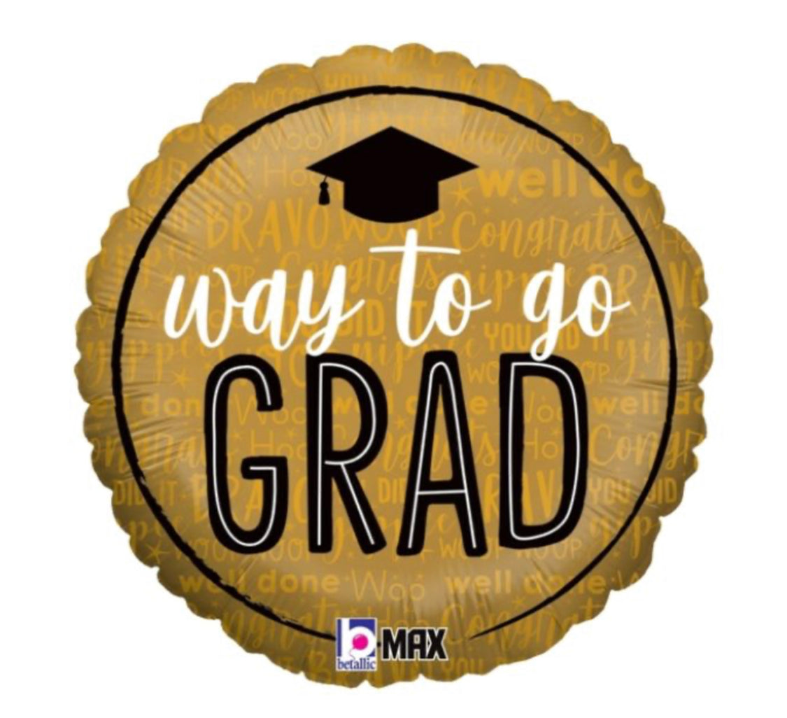 Grad Bursting Balloon Gift 3