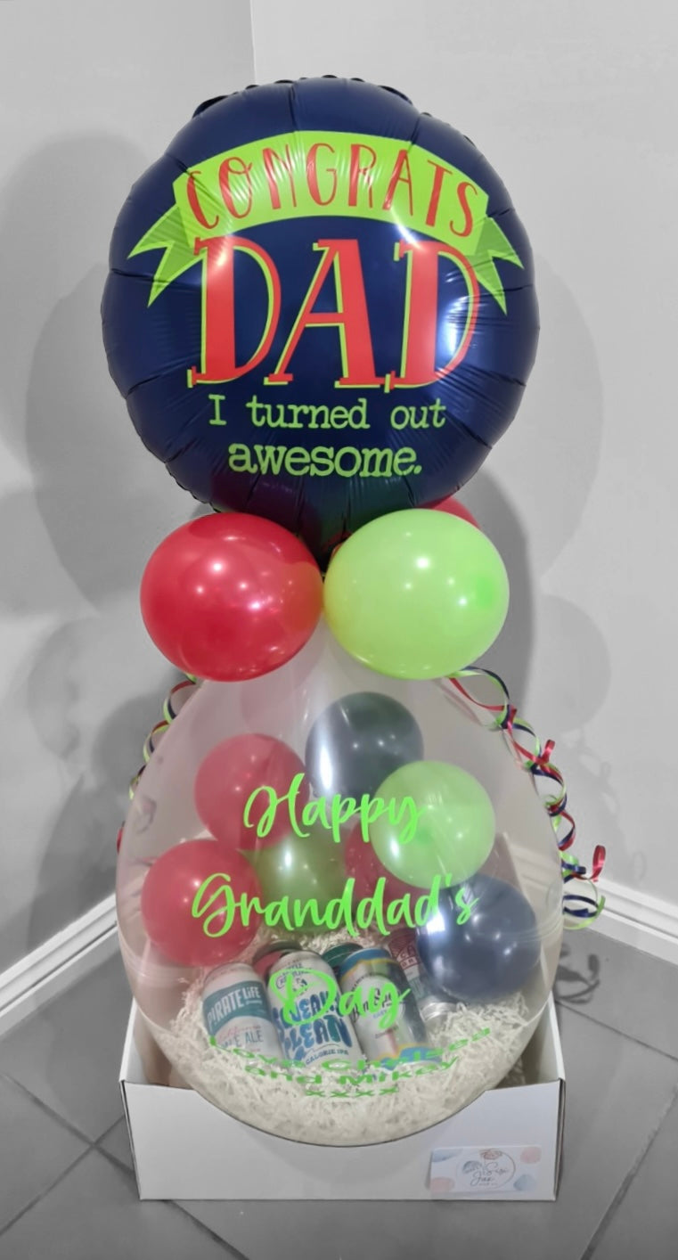 Father's Day Bursting Balloon Gift 3