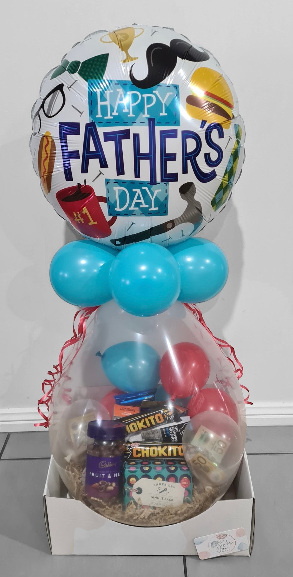 Father's Day Bursting Balloon Gift 1