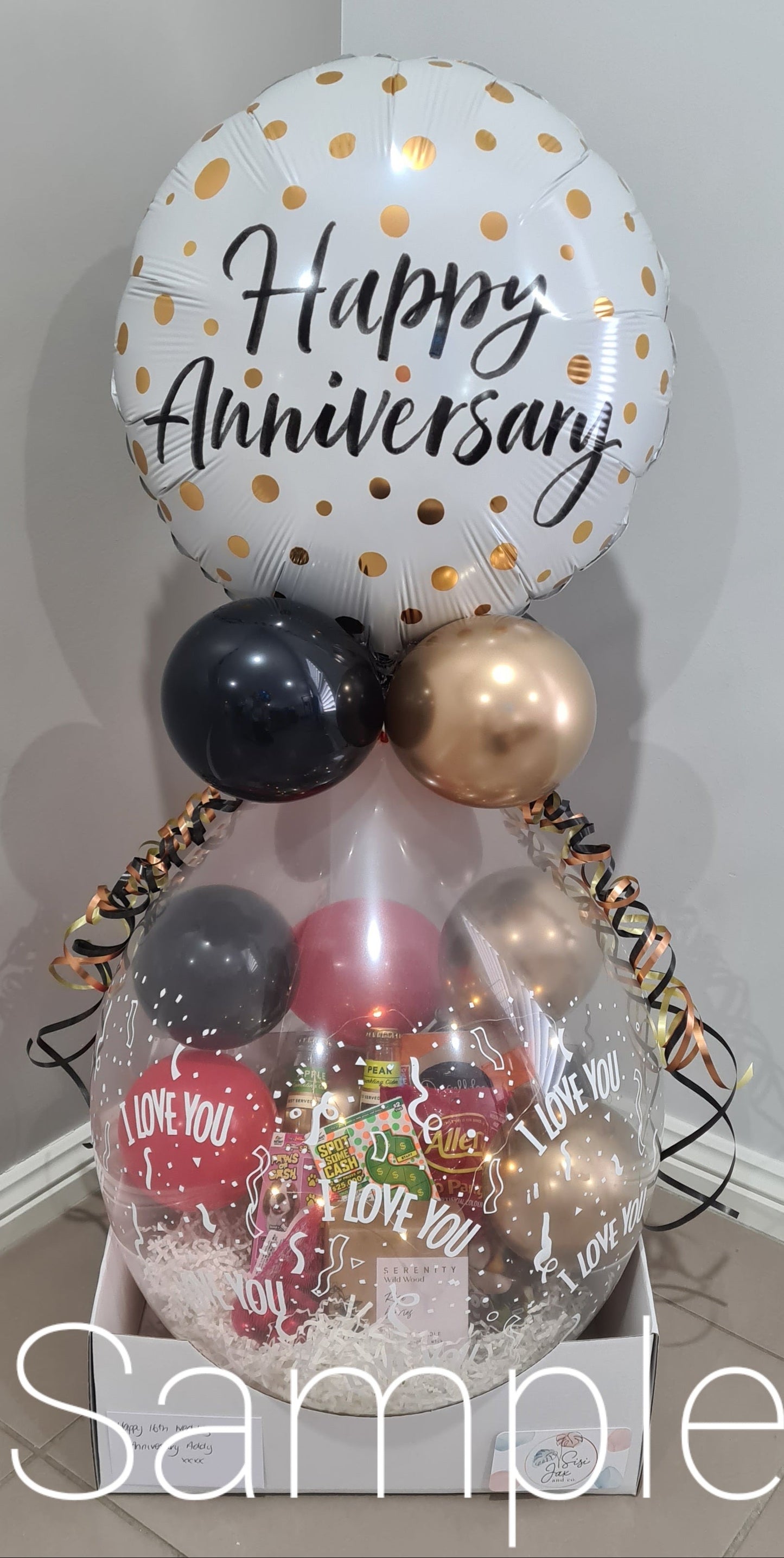 Anniversary Bursting Balloon Gift 2