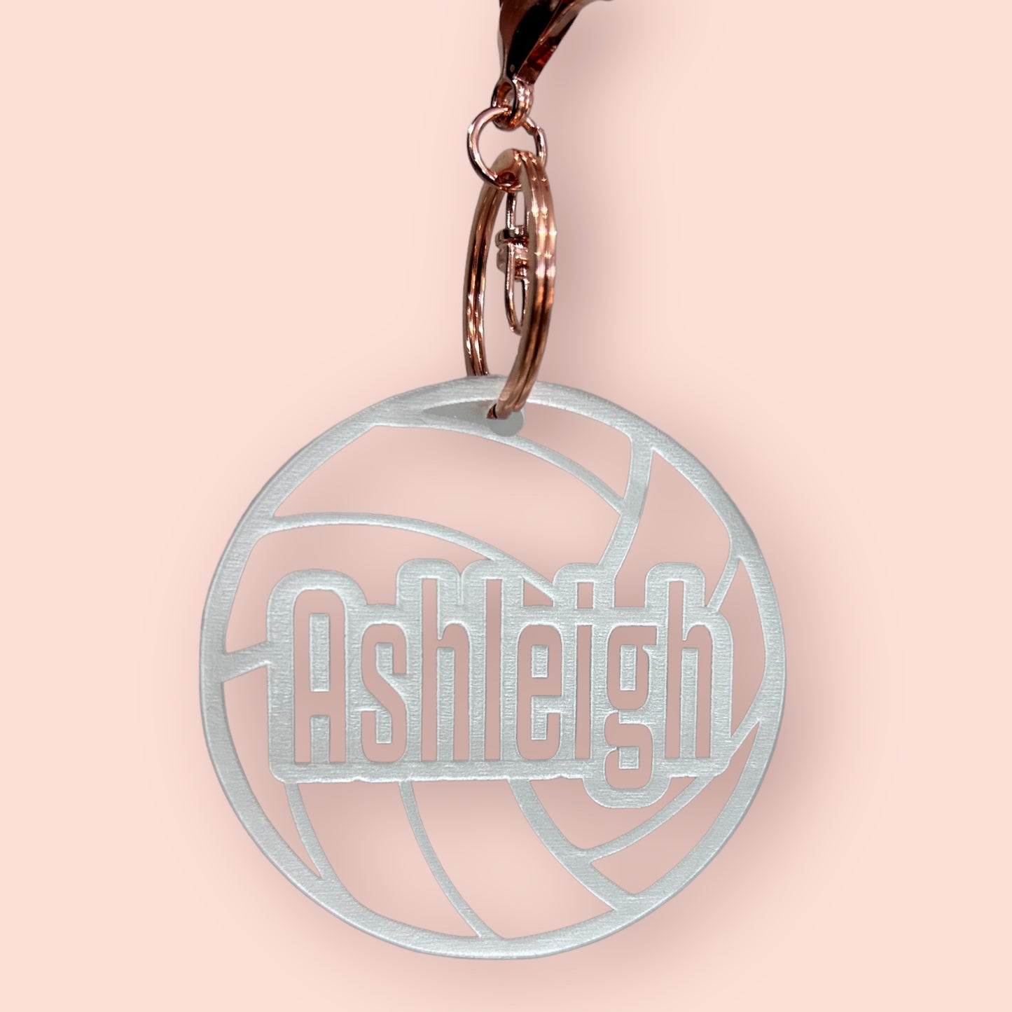 Personalised Sports Keyring