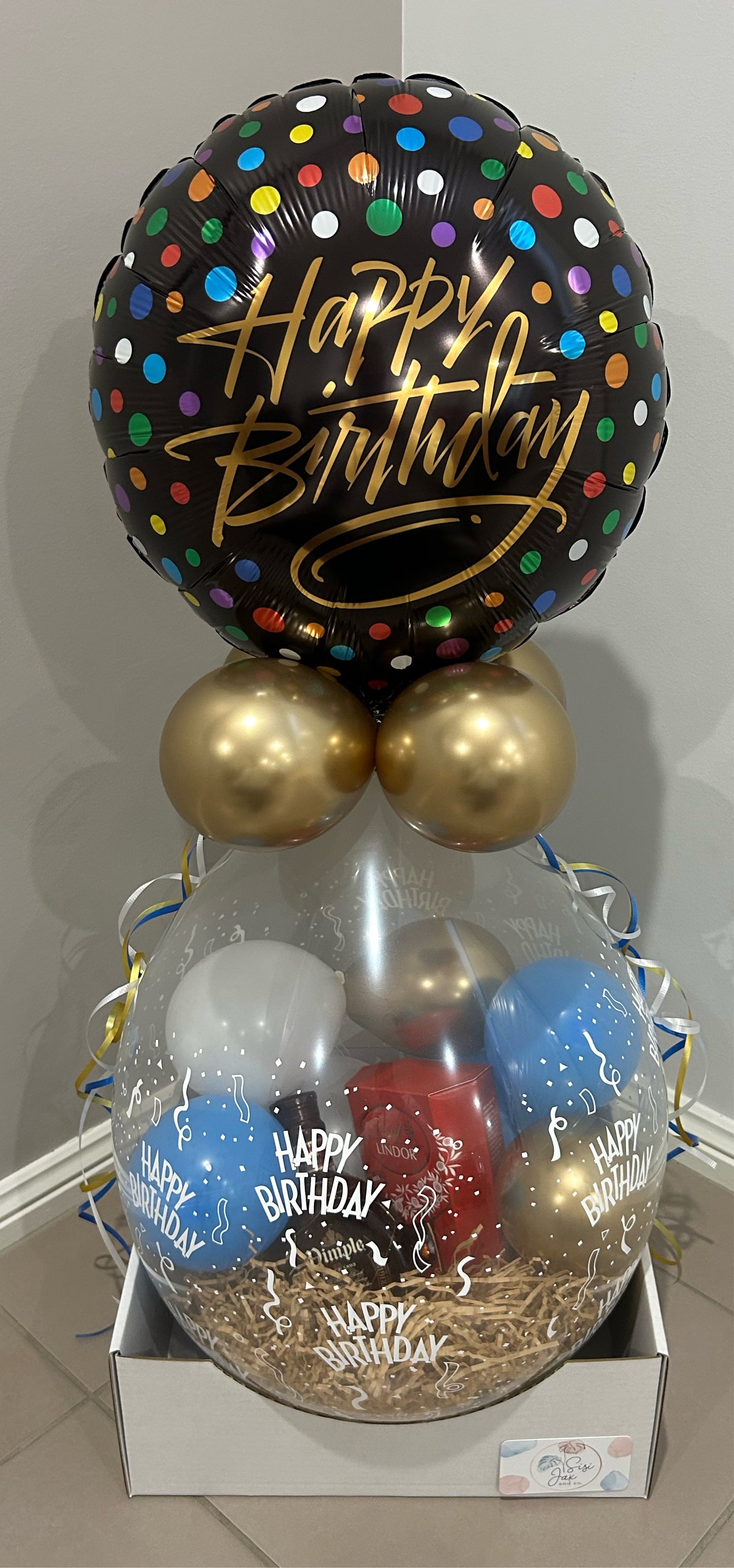 Birthday Bursting Balloon Gift 137