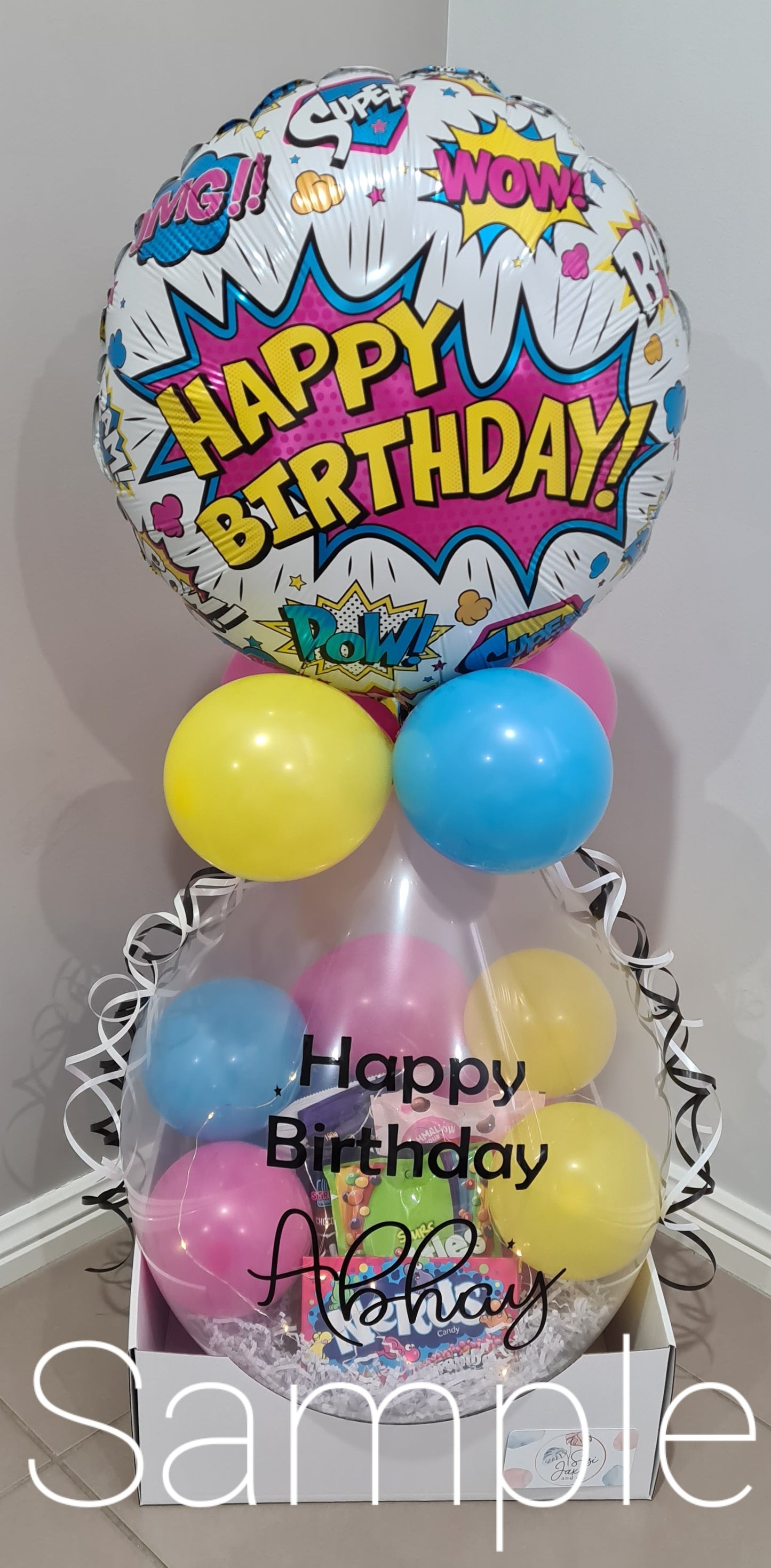 Birthday Bursting Balloon Gift 58