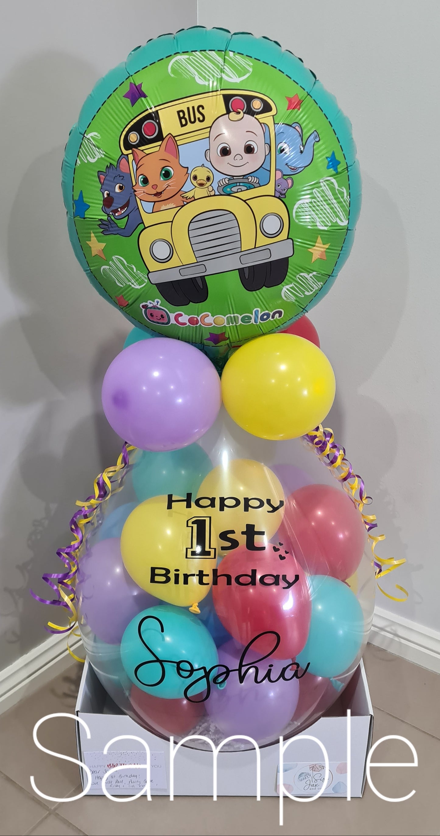 Birthday Bursting Balloon Gift 135
