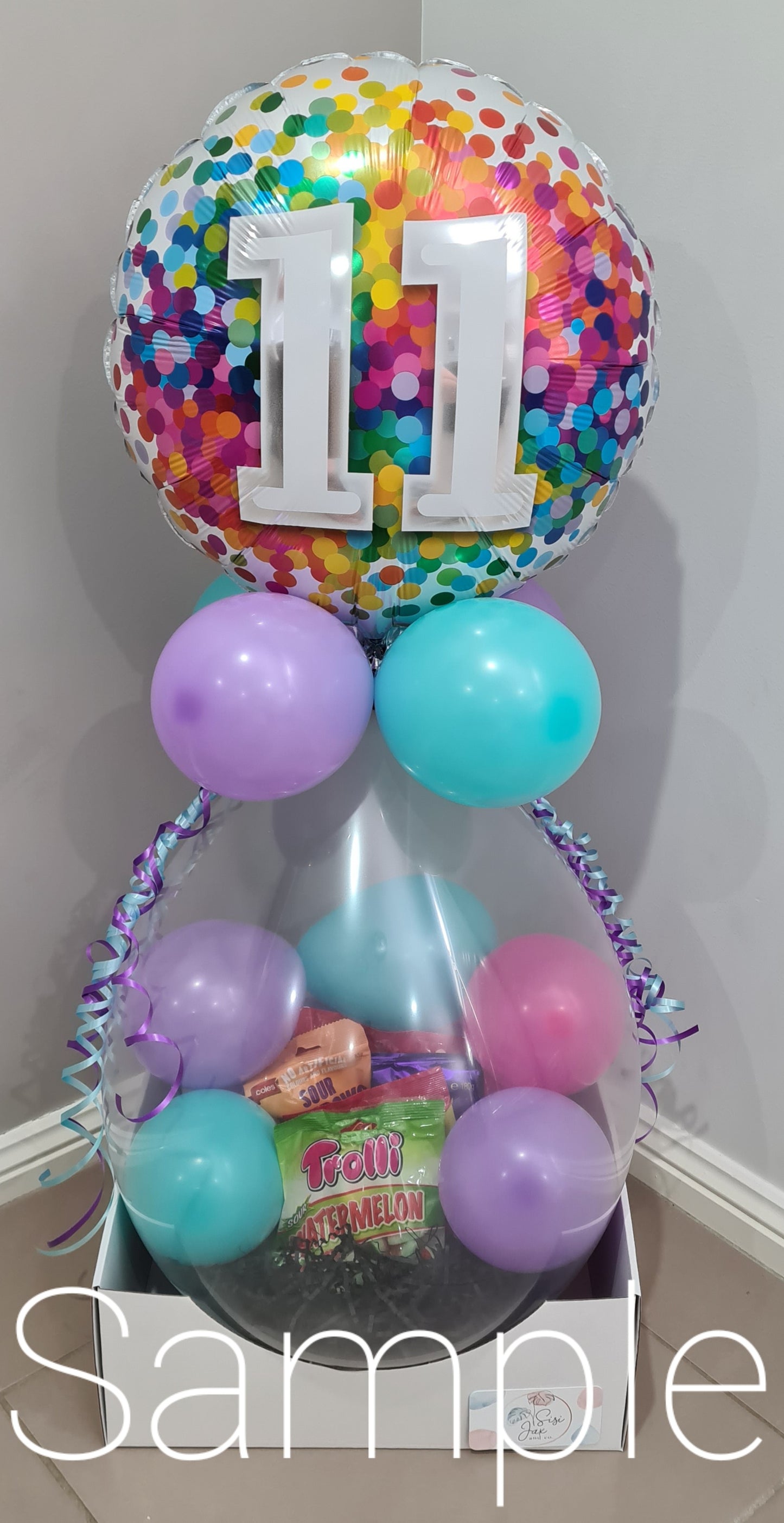 Birthday Bursting Balloon Gift 136