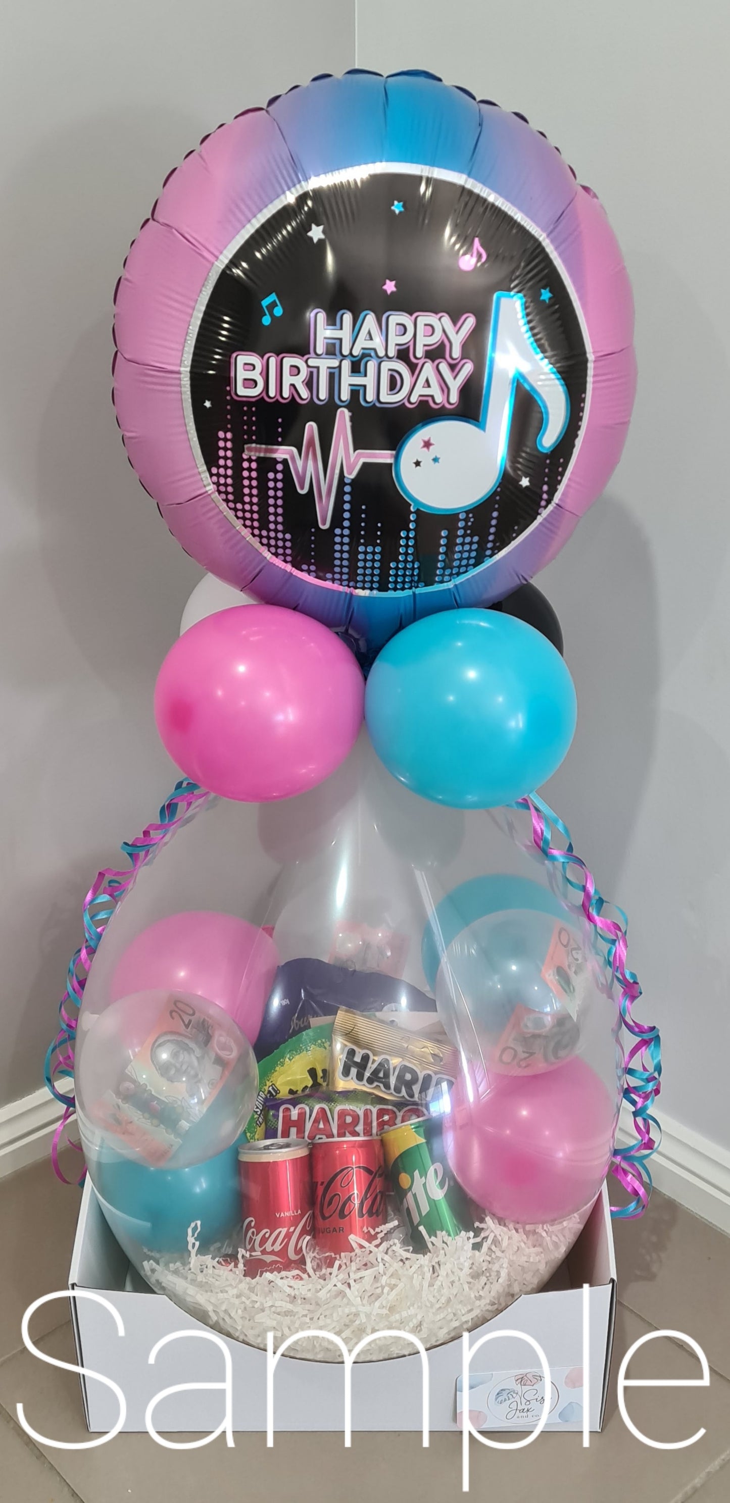 Birthday Bursting Balloon Gift 119