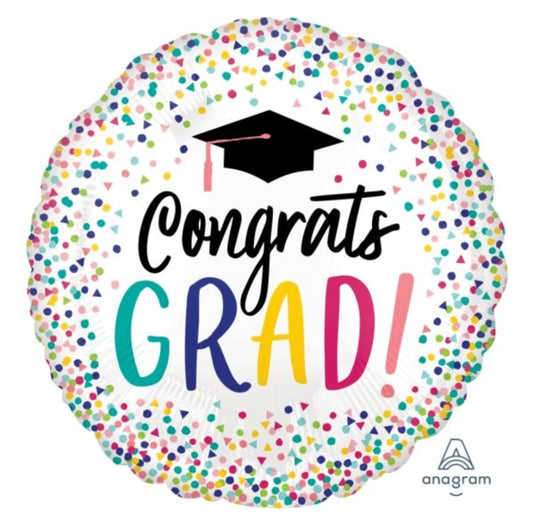 Grad Bursting Balloon Gift 10