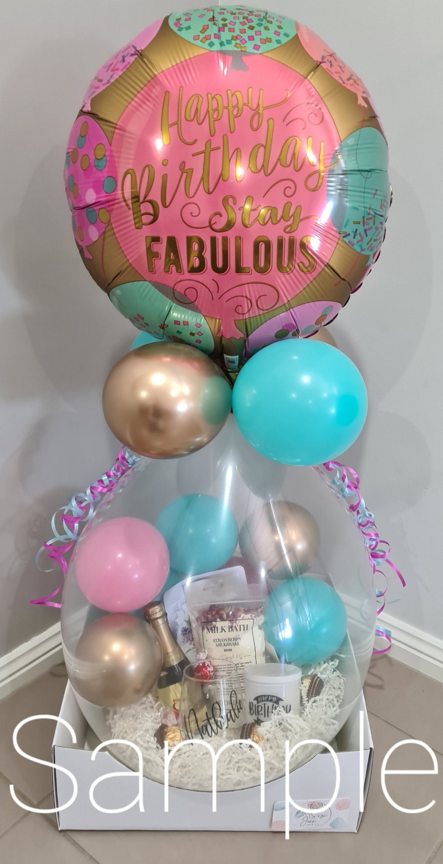 Birthday Bursting Balloon Gift 105